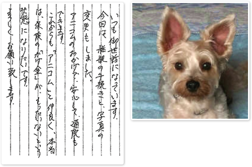 保険金のご請求をいただいたお客様より