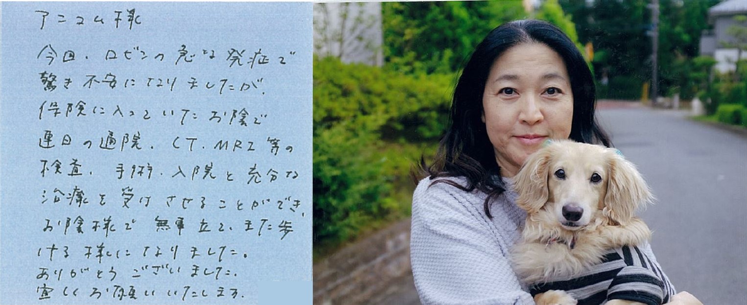 保険金のご請求をいただいたお客様より