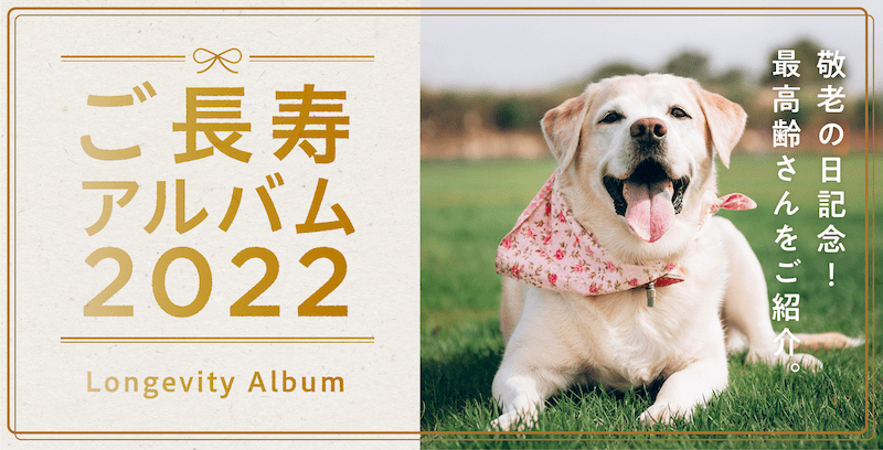 ご長寿アルバム2022 敬老の日記念!最高齢さんをご紹介。